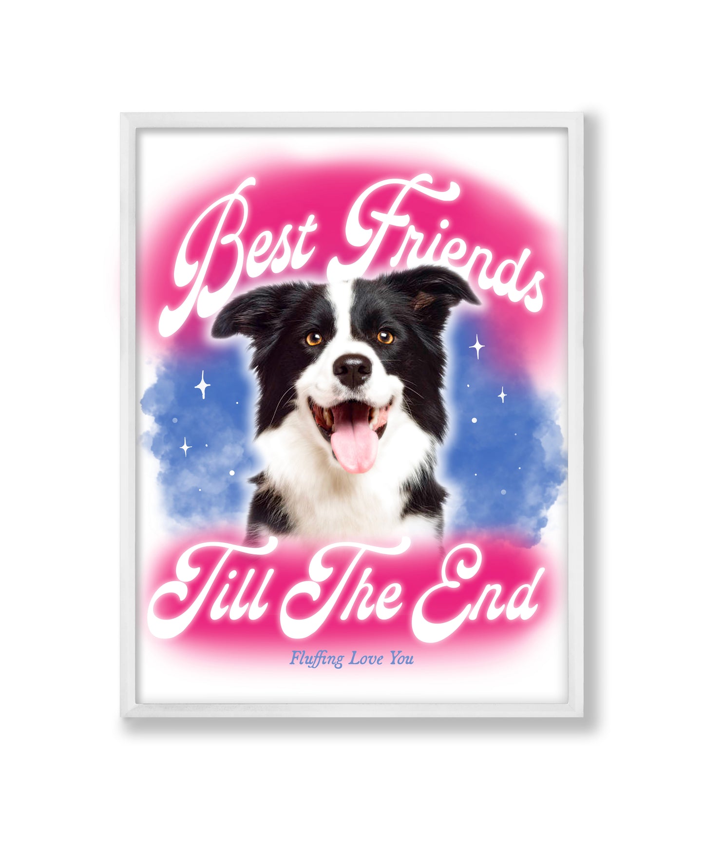 CUSTOM MESSAGE PET PORTRAIT