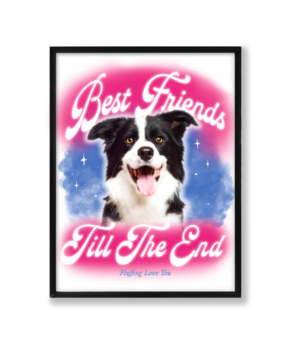 CUSTOM MESSAGE PET PORTRAIT