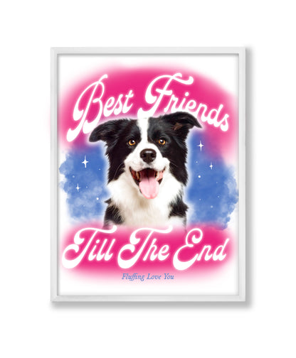 CUSTOM MESSAGE PET PORTRAIT