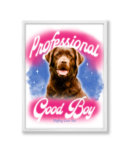 CUSTOM MESSAGE PET PORTRAIT